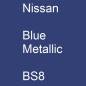 Preview: Nissan, Blue Metallic, BS8.